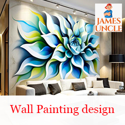 Wall painting design Mr. Debasish Bauri in Kukutia